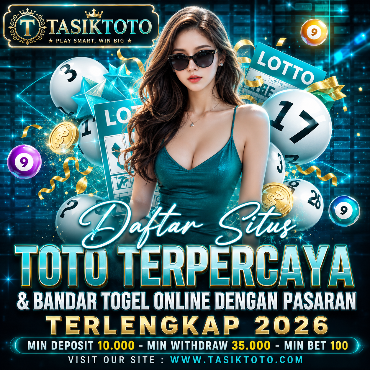 Galeri foto TASIKTOTO : Link Resmi Toto Terpercaya Dengan Pasaran Togel Terlengkap 2026 di Jakarta
